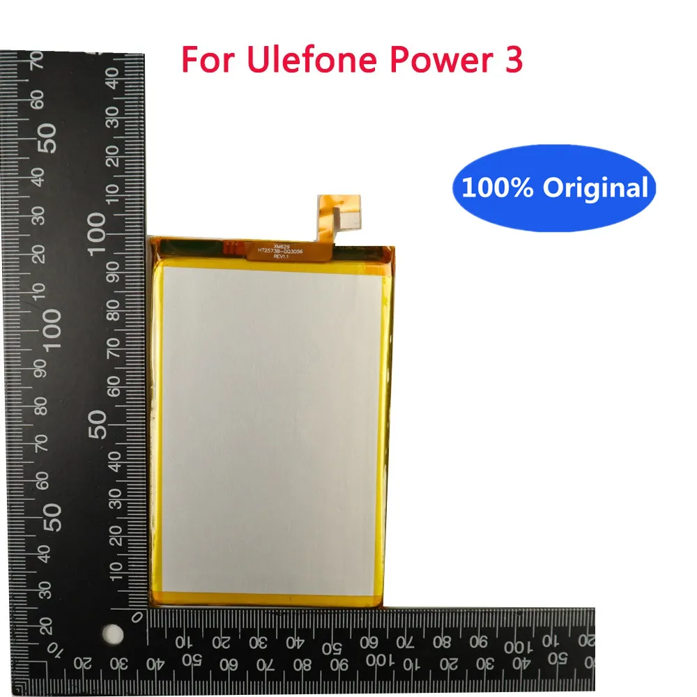 New 100% Original 6080mAh Battery For Ulefone Power 3 Power3 Smart Mobile Phone Batteries Bateria In Stock +Tracking number