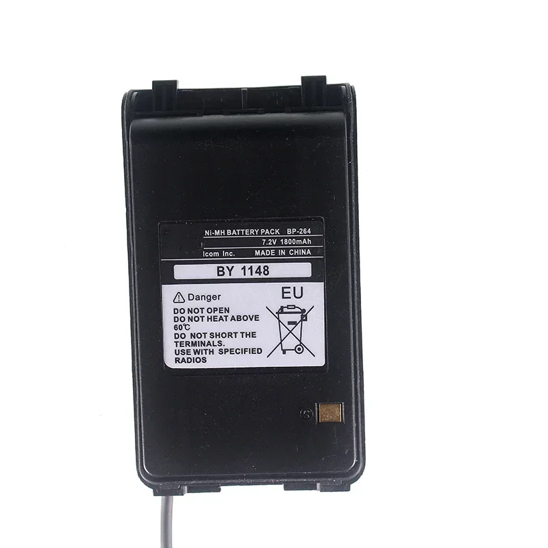 BP-264 Eliminator baterii do ICOM IC-V80 V80E IC-F3001 F3002 IC-F4001 IC-F4002 4008 baterie do Walkie Talkie adapter ładowarki