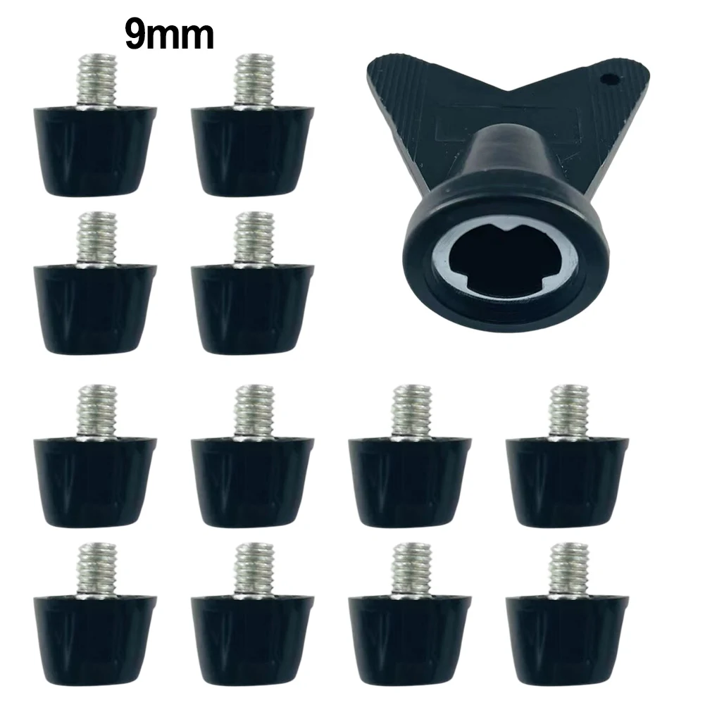 Voor Rugbyschoenen Voetbalschoen Studs Voor Buitensporten Schroef Diameter 5mm Rugbyschoen Antislip Spikes Voetbal Studs