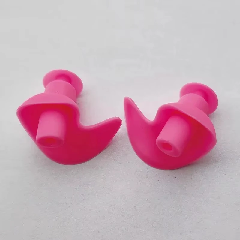 1 Pair Durable Earplugs Classic Delicate Texture Waterproof Earplugs Swimming Accessories For Occupational Work And Industrial U