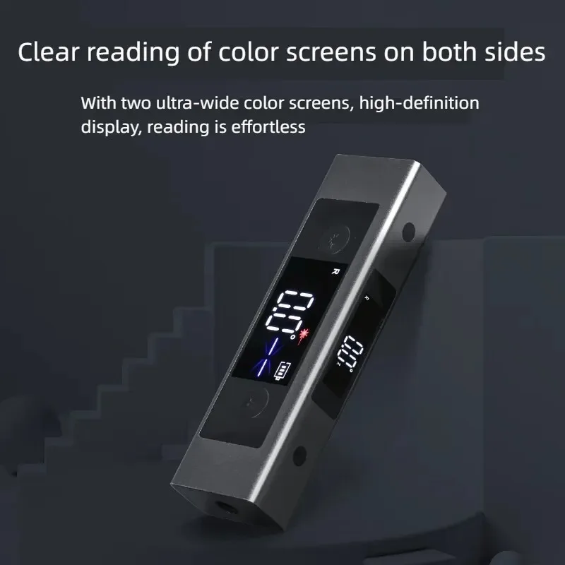 

Цифровой инклинометр-угломер с лазерным уровнем для строительных измерений и литья