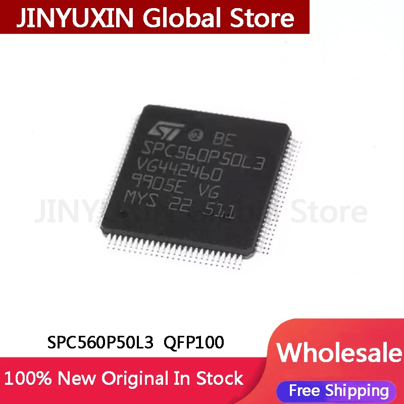 

1Piece SPC560P50L3 SPC560P50 QFP100 Automotive Computer Board Microcontroller IC Chip in Stock