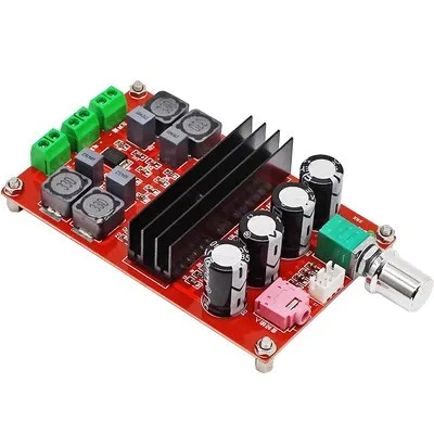 

XH M190 TDA3116D2 High Power Digital Amplifier Board TPA3116 Dual Channel Audio Amp 12V 24V for DIY Speaker