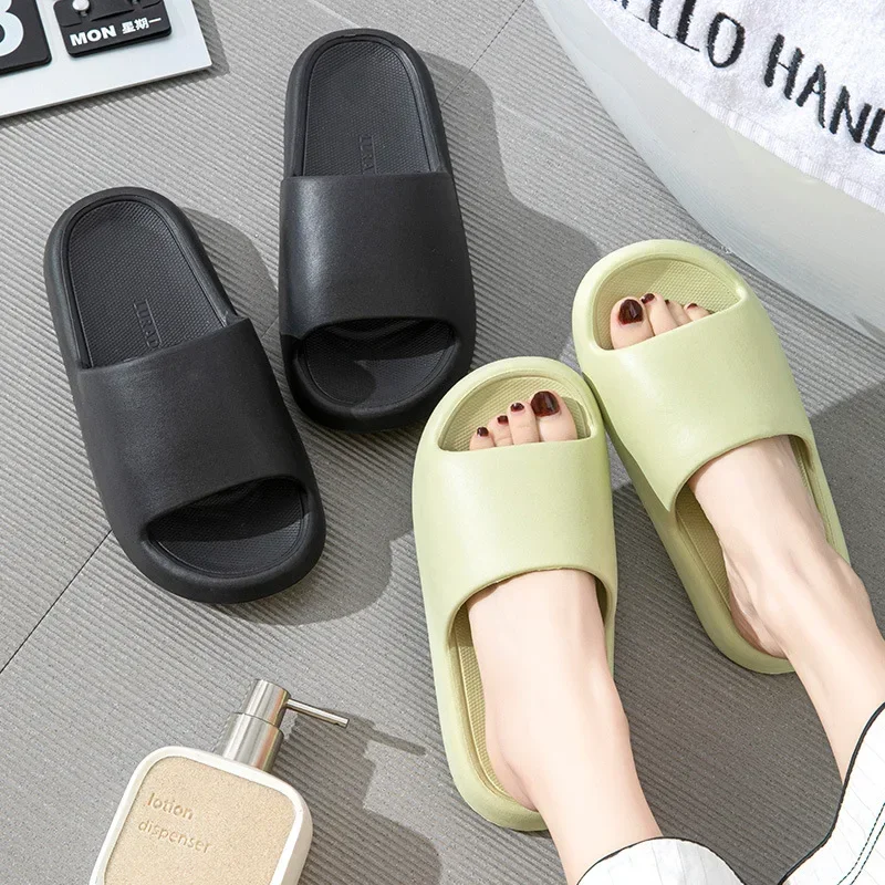 Pantofole estive da donna EVA Cloud Indoor Home Casual Flat Flip Flops bagno pantofola antiscivolo Outdoor Men Beach Slides Shoe