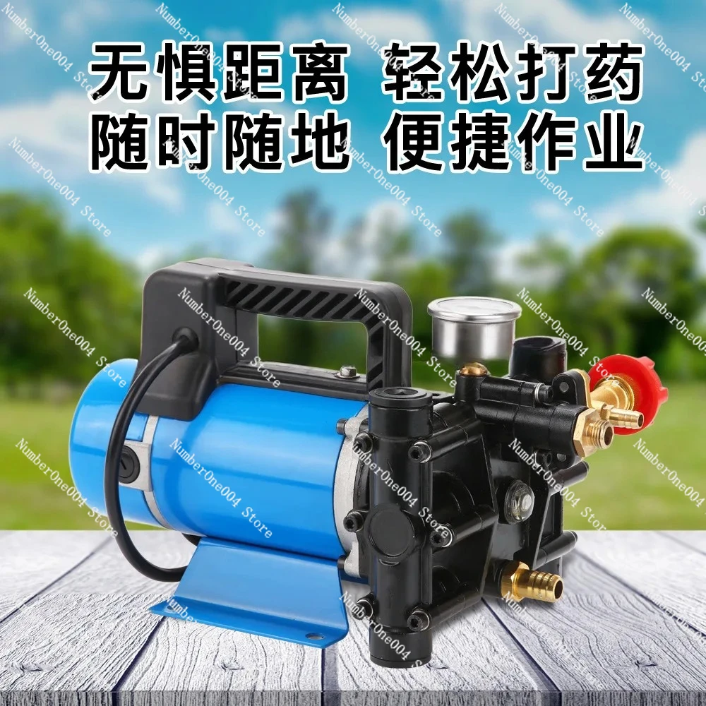 

Портативный электрический двухцилиндровый насос высокого давления 12В/24В/48В/60В/220В для опрыскивания фруктовых деревьев
