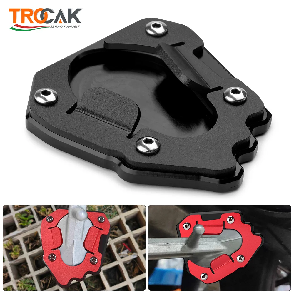 For Triumph For Tiger 1200 Tiger1200 2022 Motorcycle Kickstand Foot Side Stand Enlarge Extension Pad Support Plate