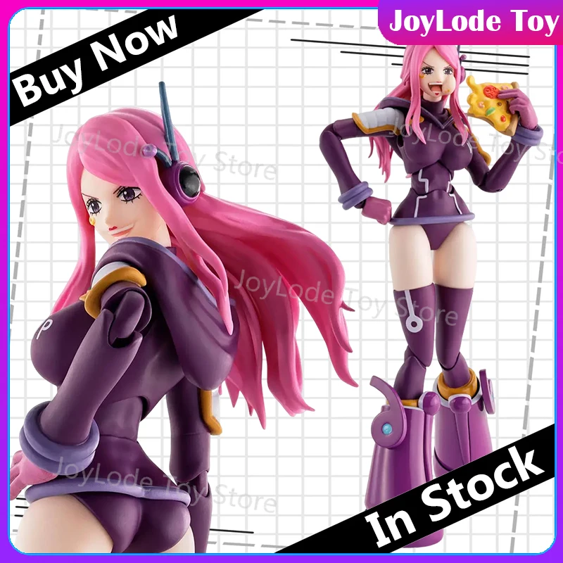 

В наличии оригинальные Bandai SHF Jewelry Bonney One Piece Аниме Фигурка Egghead Future Island Фигурка Коллекция Модель Игрушка в подарок