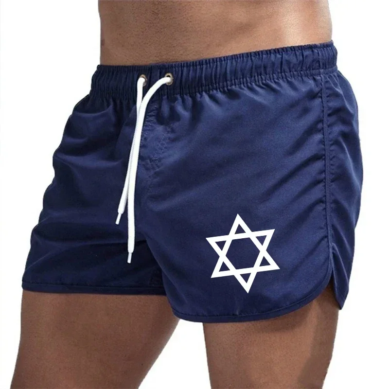 Mode, lässig, täglich, Sommer, Herren-Shorts, 2025, Strandhose, Schwimmen, Fitnessstudio, Hose, schnell trocknend, Schwimmen, Homme, Surfen, Lüften, Kordelzug