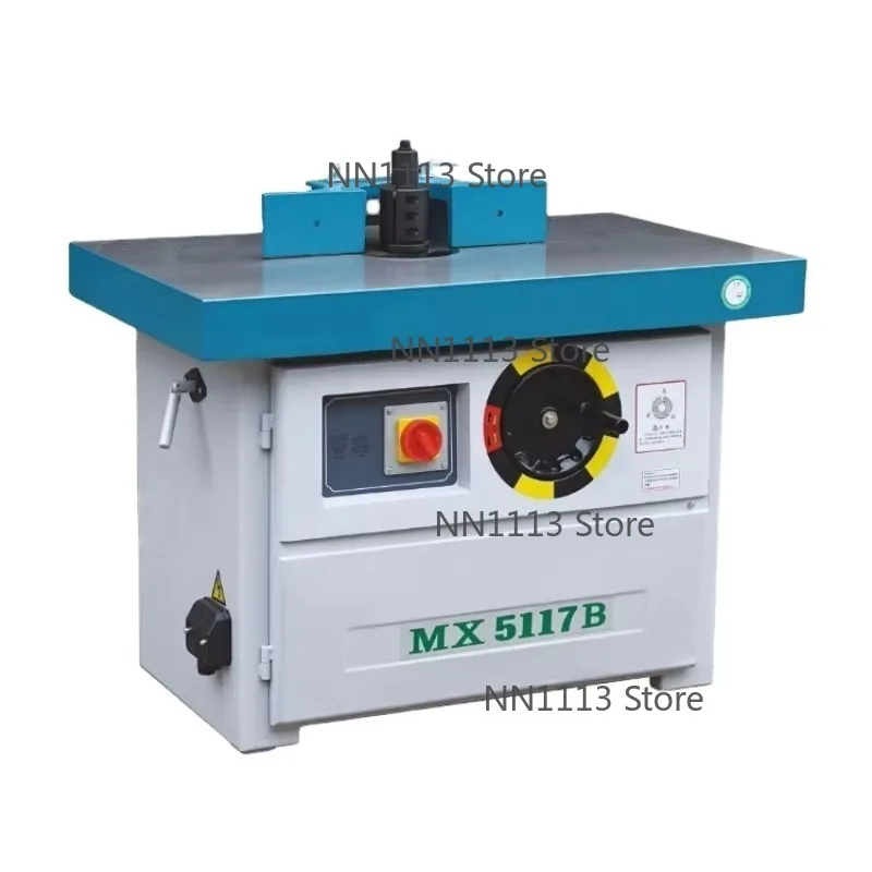 Spindle Shaper Moulder Vertical Milling Wood Door Machine Woodworking One Axis Shaper Moulding Wood Shaper Machine MX5117B