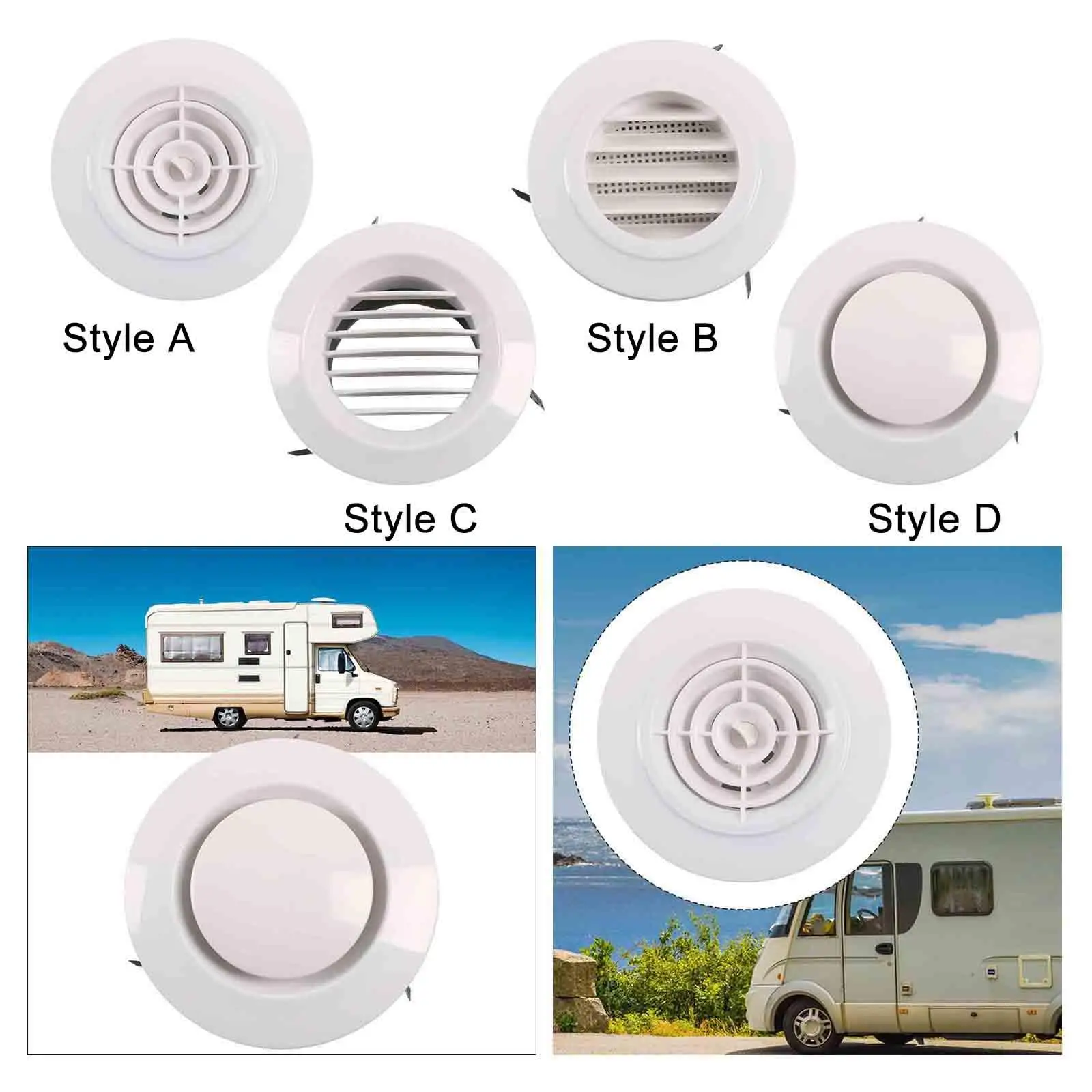 

2,6-дюймовый автомобильный прицеп, вентиляционное отверстие для кондиционера, легкая крышка решетки