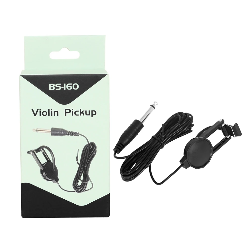 Portable Violin Pickup Professional Violin Accessories No Punching Required Acoustic Violin Sound Hole ABS Pickup Parts