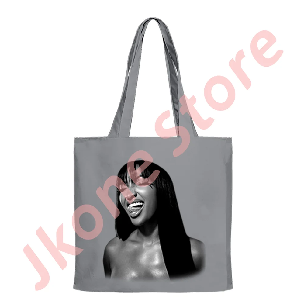 Shenseea non arriva mai in ritardo qui Merch Tote Tour nuovo Logo borse a tracolla donna uomo moda Casual Streetwear Bag