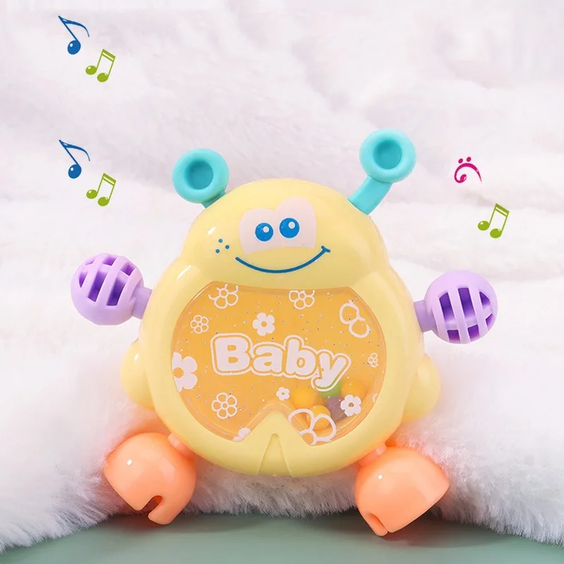 7PCS Infant Rattle Teething Baby Toys Bottle Storage Shake Grab Baby Hand Development Teethers Toy Set Newborn Toddler