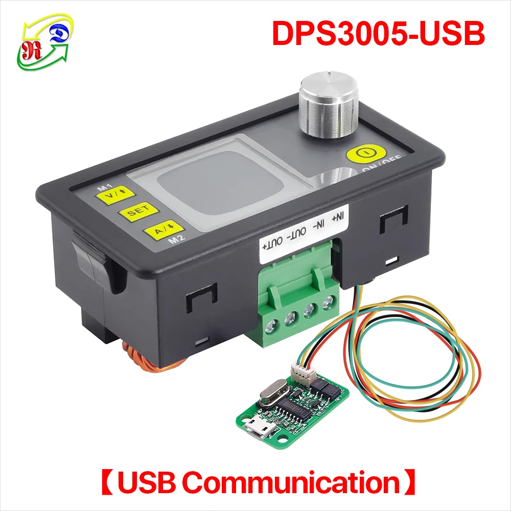 ARCELI Buck-Boost-Wandler Konstanter Spannungsstrom Programmierbare Digitale Steuerung Stromversorgung Farb-LCD-Voltmeter 50 V 5 A
