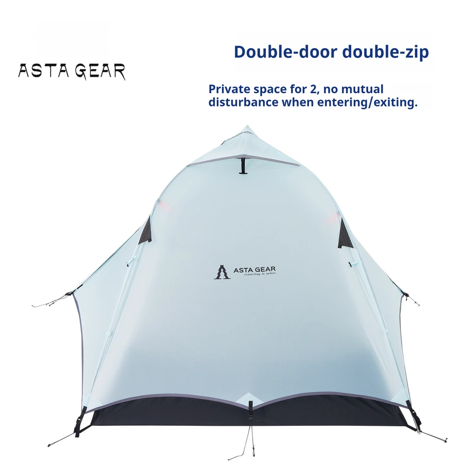 Astagear Blue Bird 2-Person Tent 10D Ultra-Light Waterproof