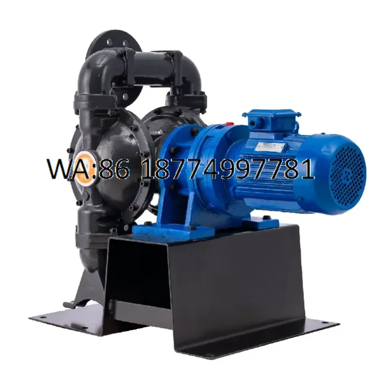 custom DBY3-80Q 3 Inch Nodular Cast Iron Diaphragm Pump Low Pressure OEM 245 L/min Flow Rate 1/2 Discharge Pipe for