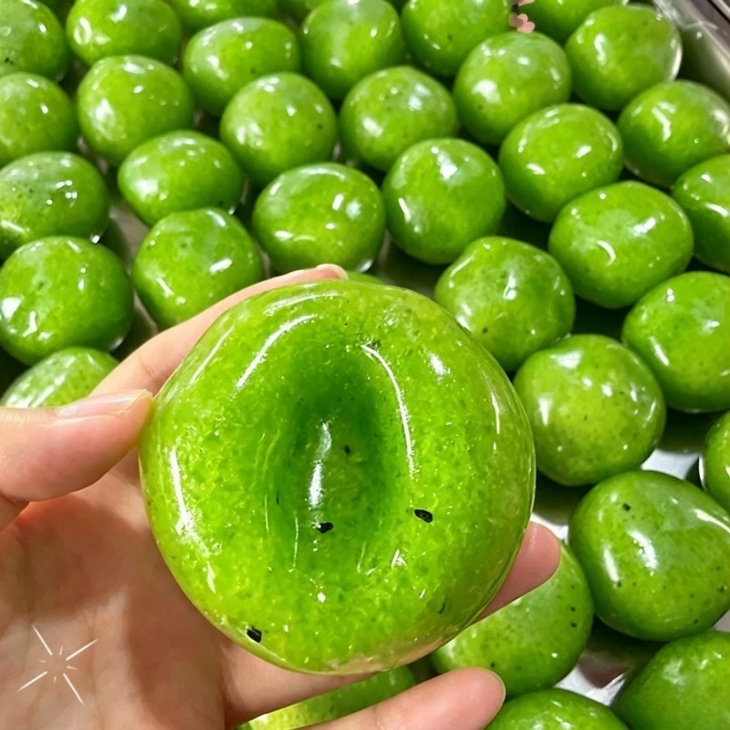 Kiwi Slush Handmade Squishy Ball Crunch Sound Squeeze Fidget Toy Non Rebound Simulation Stress Relief Vent Decompression Toy