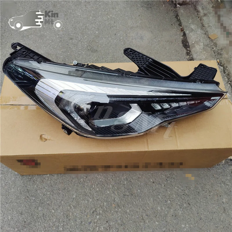 For Hongqi E-HS3 LED Headlight Assembly OEM Style Front Headlamp Bulb Socket Plug & Play Replacement