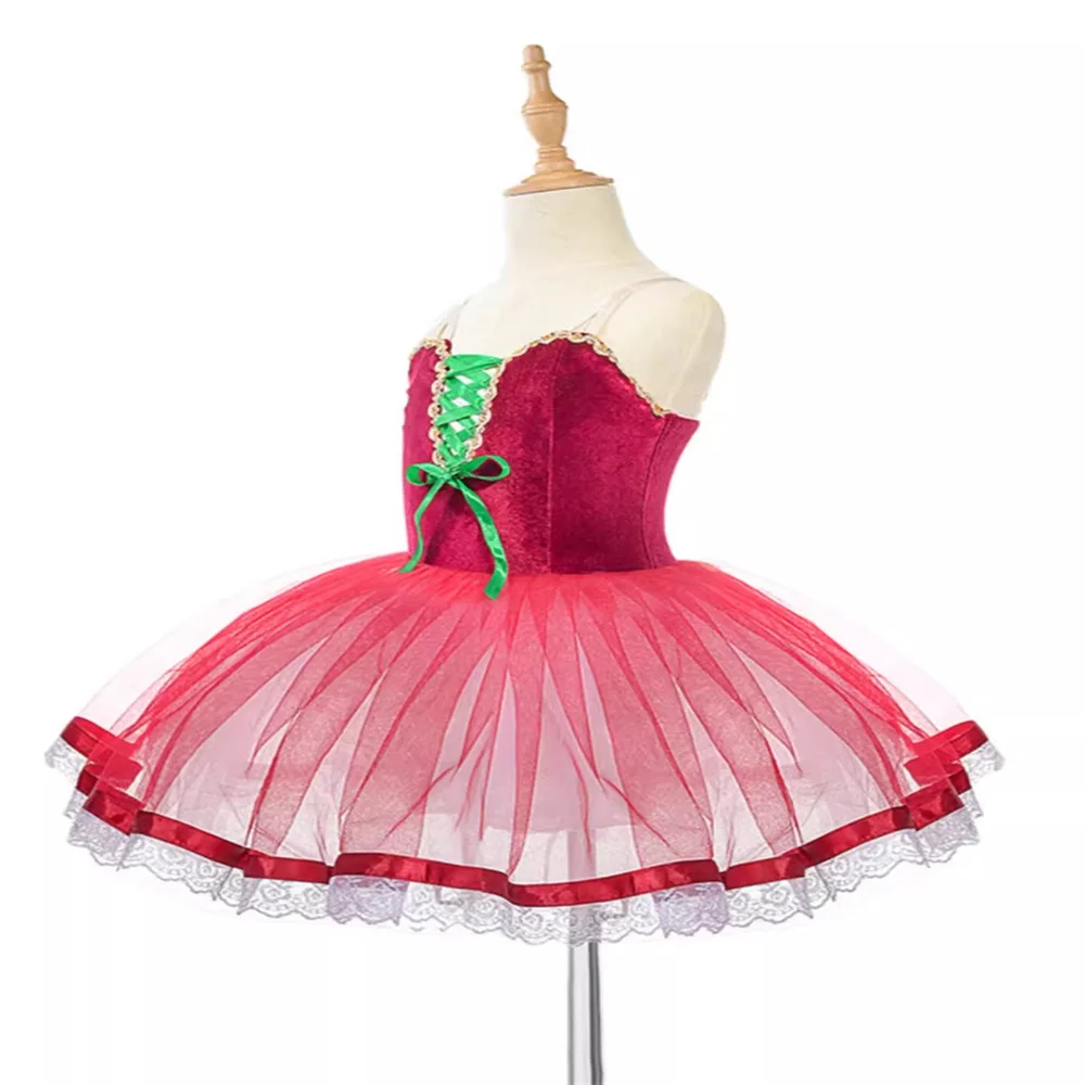 Falda de Ballet para niñas, traje de actuación, faldas largas de tutú, vestido de Ballet profesional del lago de los Cisnes, ropa de danza del vientre, bailarina