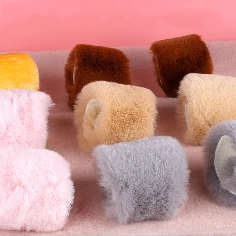 1 пара зимних термоподушечек для обуви, вставки для мужчин и женщин, спортивная обувь, плюшевая стелька, хлопковая стелька, стельки из искусственного кроличьего меха