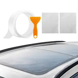 Car sunroof sealing strip Transparent RV Roof Tape Waterproof&leakproof Auto Roof Windshield Car Sealant Protector Strip for car