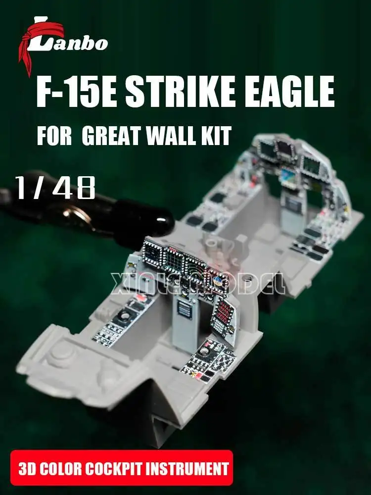 

Lanbo 3D Color Cockpit Instrument 48163 F-15E ударный орел (для комплекта Great Wall) 1/48