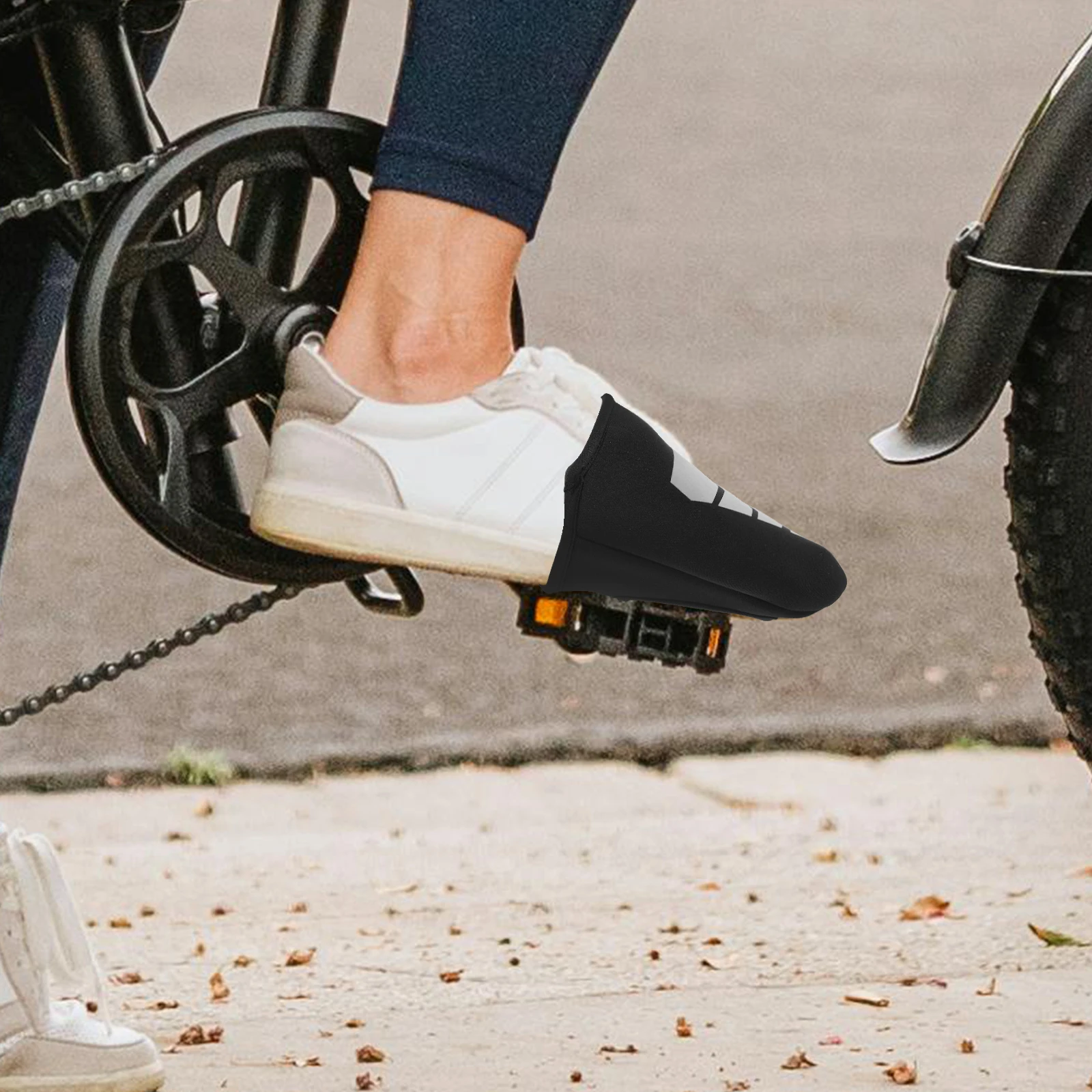 

1 пара водонепроницаемых светоотражающих бахил для велосипедной обуви, ветрозащитные противоскользящие утолщенные бахилы для уличной езды, бахилы