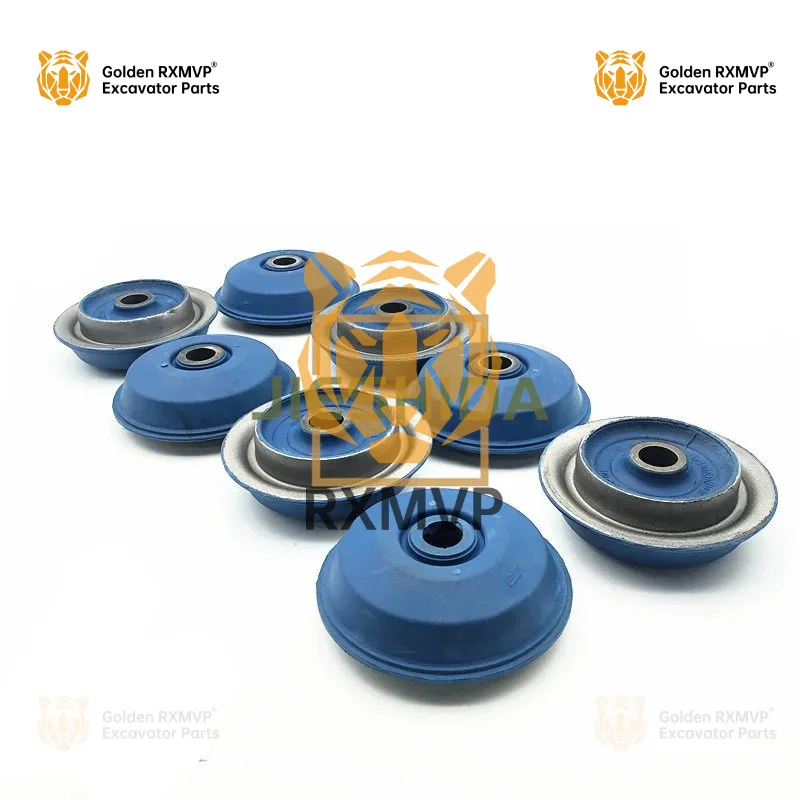 For Kobelco SK330-8/350-8/360-8 engine foot cushion shock-absorbing rubber machine foot cushion shock-absorbing rubber excavator