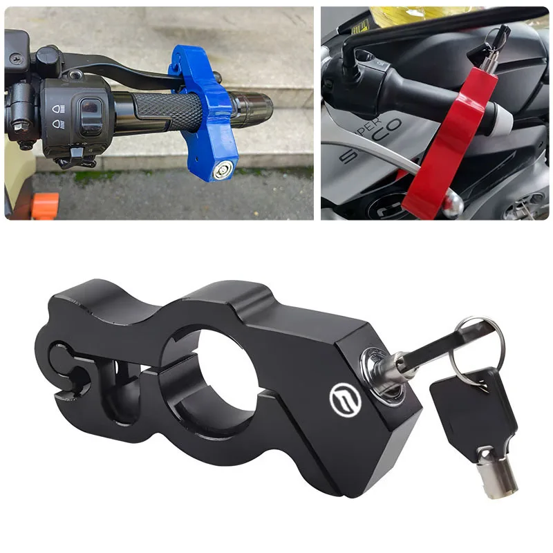 

CF Moto Motorcycle Handlebar Lock Brake Handle Solid Lock Anti Theft For Cfmoto X6 X8 500 ATV 150 250 400 650 MT NK GT Lock