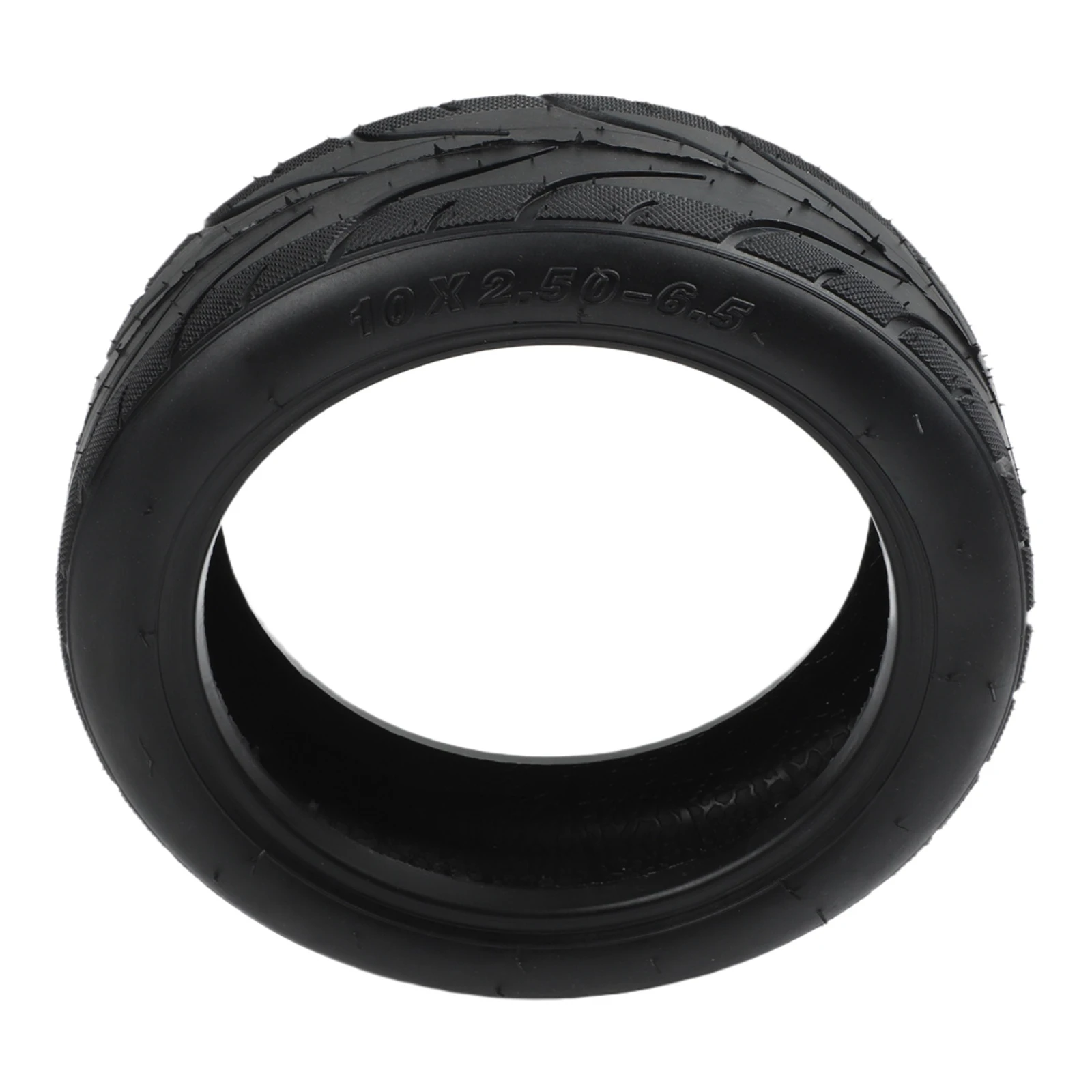 Electric Scooter Tubeless Tire 10x2.50-6.5 Dimensions 233mm x 164mm x 75mm Thickened Rubber for Long for service Life