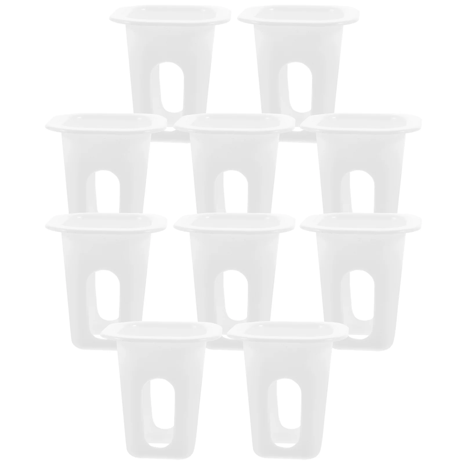 50 Pcs Hydroponic Vegetables Pots Planting Basket Square Mesh Network Soilless Culture Cup