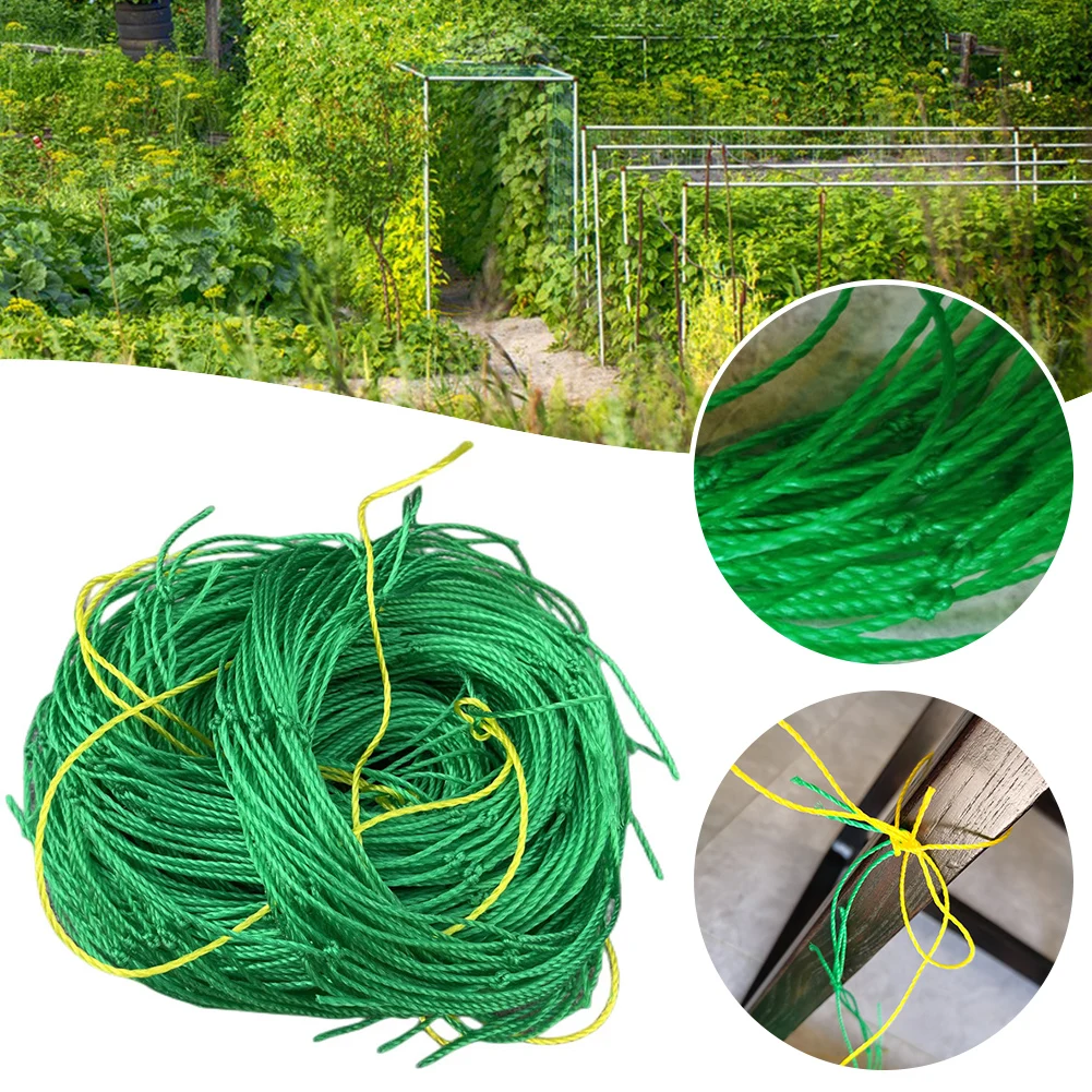 Climbing Plants Netting With Squared Grid Strong Load-bearing Capacity Net For Melons Fruit Flowervine