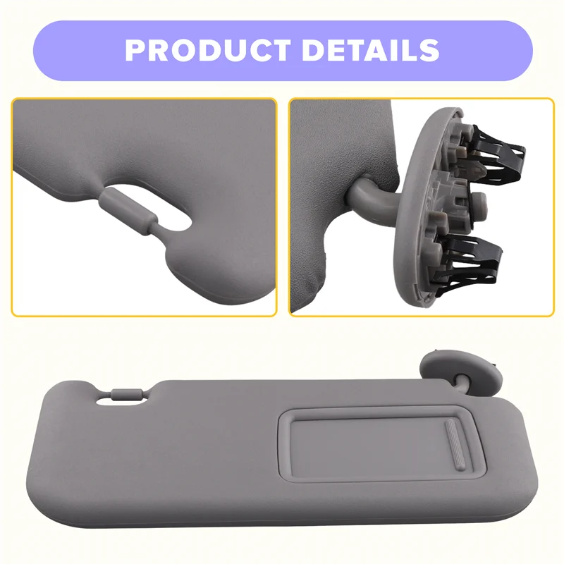 

ABXN-Car Sunshield Sunvisor Interior Sun Visor For Toyota Yaris 2008-2013