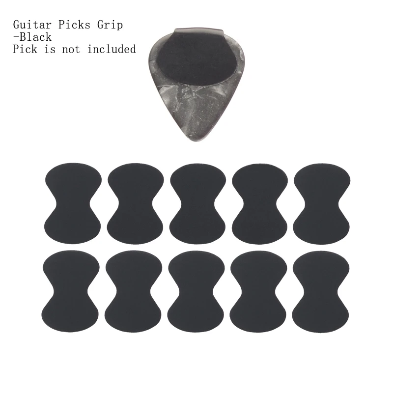 10 Pack Guitar Picks Grips Stop Dropping Your Guitar Picks While Playing Non Sticky Silicone Guitar Pick Holder Grips