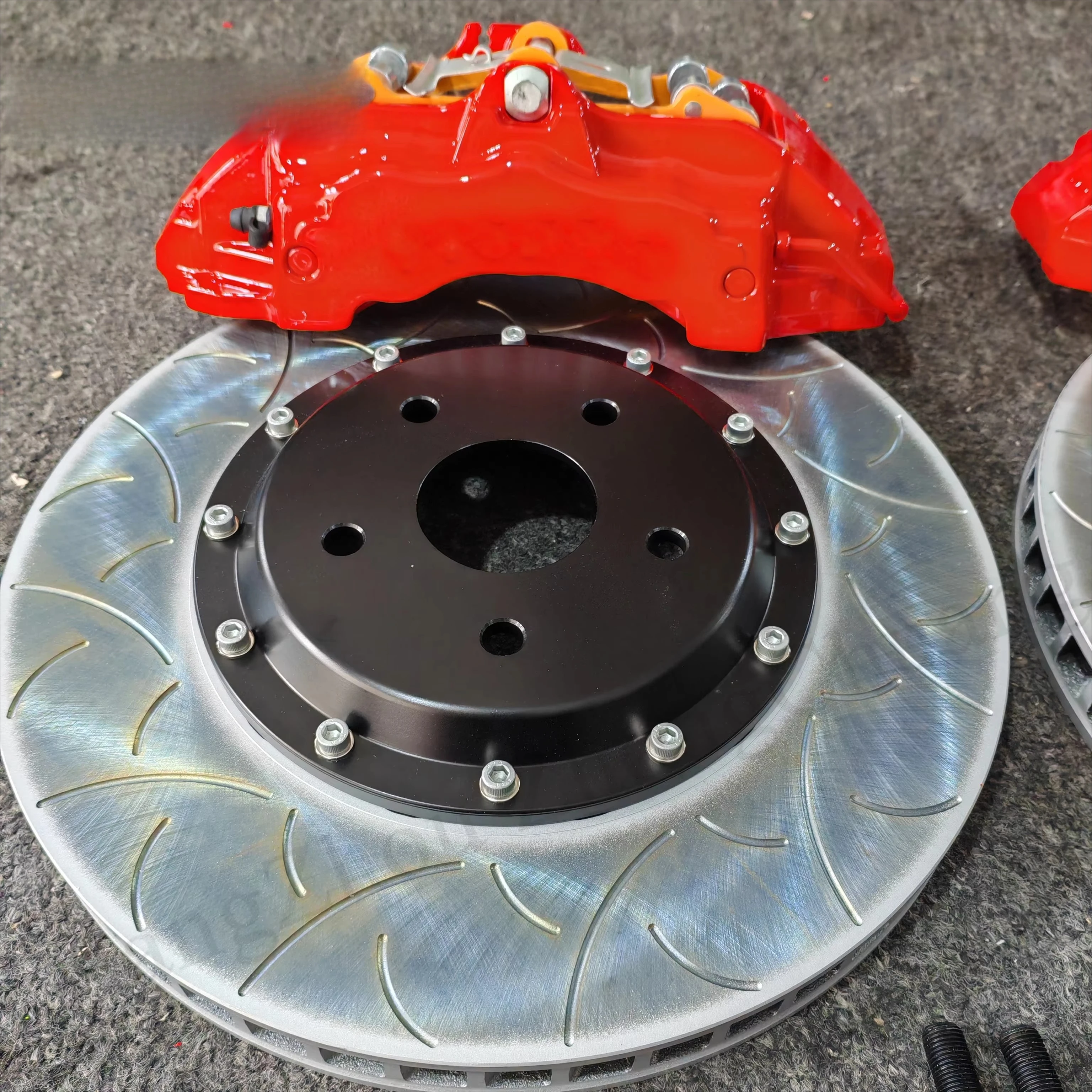 Racing Brake Caliper 18Z Rear Wheel Mechanical Electronic Handbrake Combination for  Veloster Turbo Kia Stinger  S3