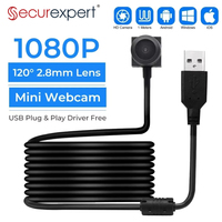 1080P Full HD Mini USB Video Camera Wide Angle USB CCTV Camera With 2.8/3.6mm Lens Plug and Play Web Camera For Laptop PC Webcam