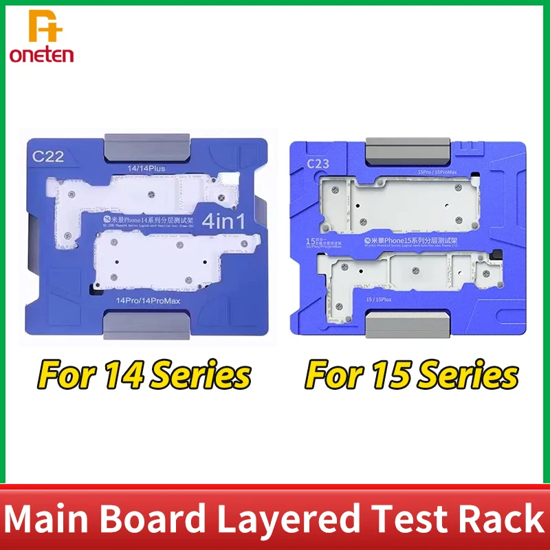 MiJing C23 C22 Motherboard Middle Layer Tester Platform For iPhone 14 15 Series Logic Board Lower Middle Frame Repair Tools