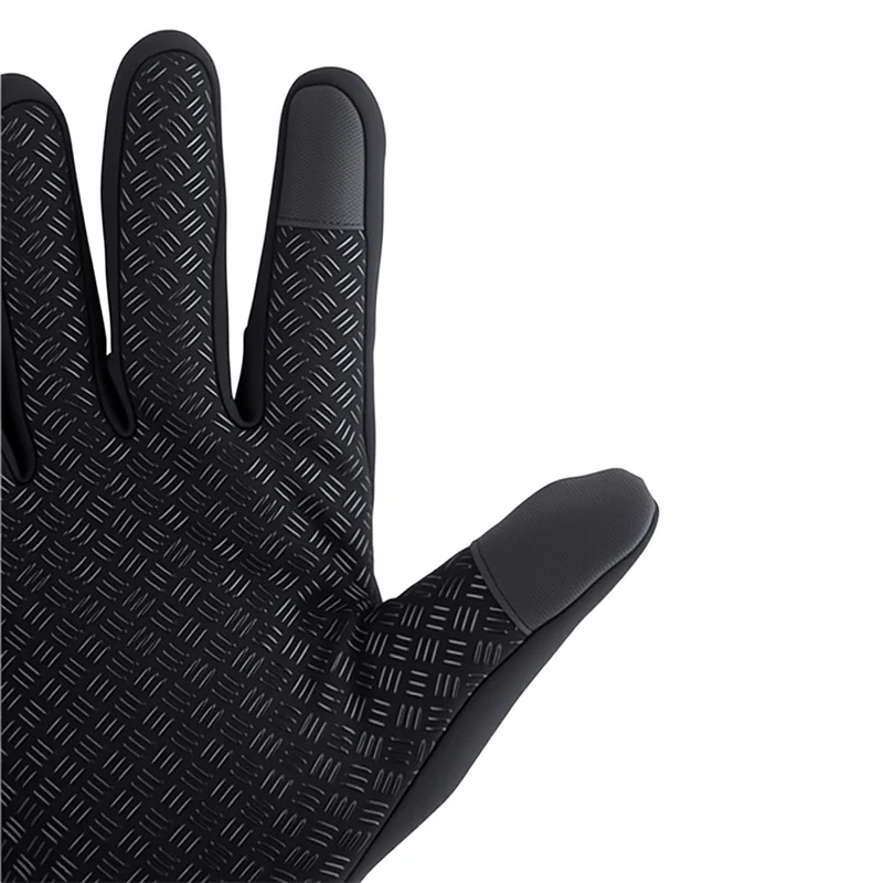 TOSUOD قفازات ركوب الدراجات الدافئة الخريف الشتاء يندبروف المضادة للانزلاق قفازات الصوف لمس