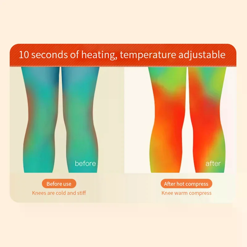 3 في 1 جهاز تدليك الركب الكهربائية الساق المشتركة التدفئة الاهتزاز تدليك دعامة المرفق التهاب المفاصل الإغاثة التعب الركبة دعم