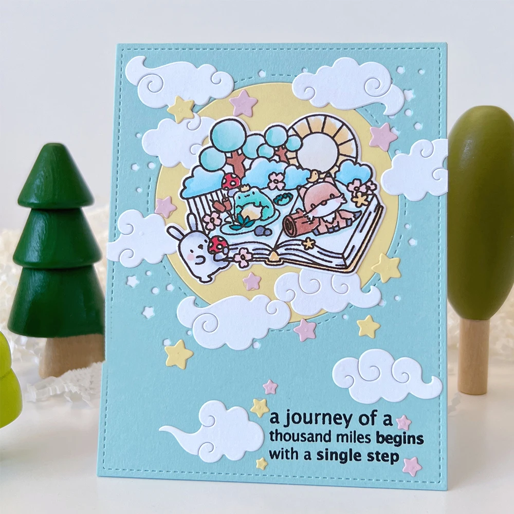 Dandelion Wishes Clear Stamps Honey Bunny Rubber Stamps For DIY Scrapbooking Album Card Making Decoration Paper Craft