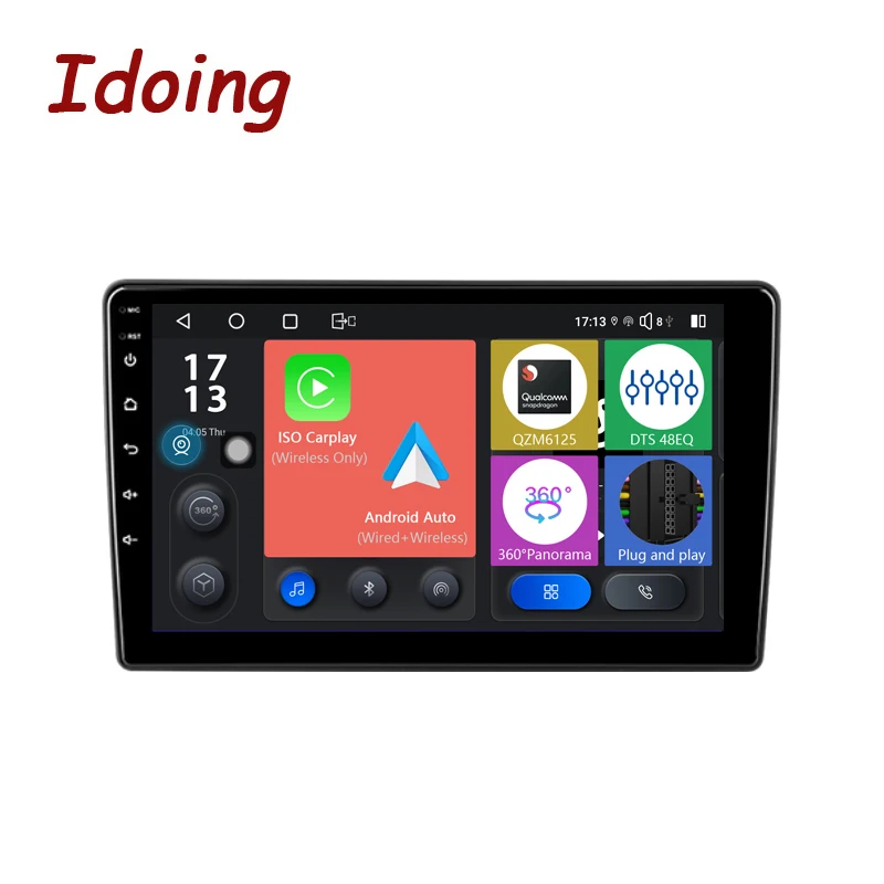 Idoing Car Android Stereo Radio Multimedia Player 2K For Toyota Etios 2011-2021 DTS Heat Unit Navigation Video GPS Audio No 2din