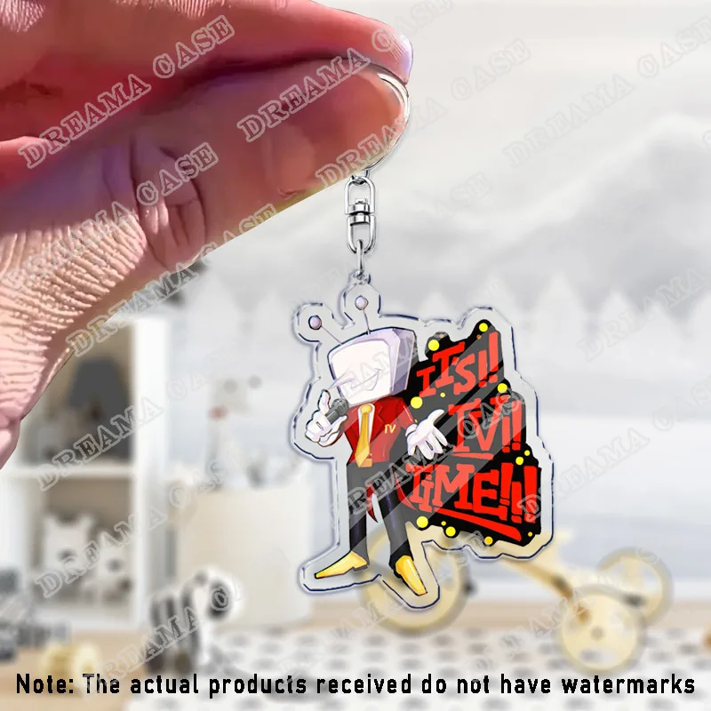 Deltarune Tenna المفاتيح اكسسوارات حقيبة Charms Undertale السيد Tenna هوائي Lanino ميمي سلاسل المفاتيح Keyrings مجوهرات المشجعين هدية