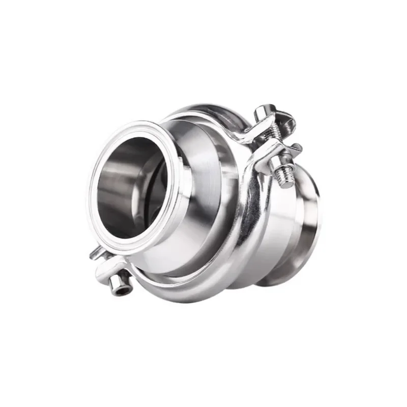 Stainless steel 304 quick-release check valve chuck is connected with non-negative pressure quick-release