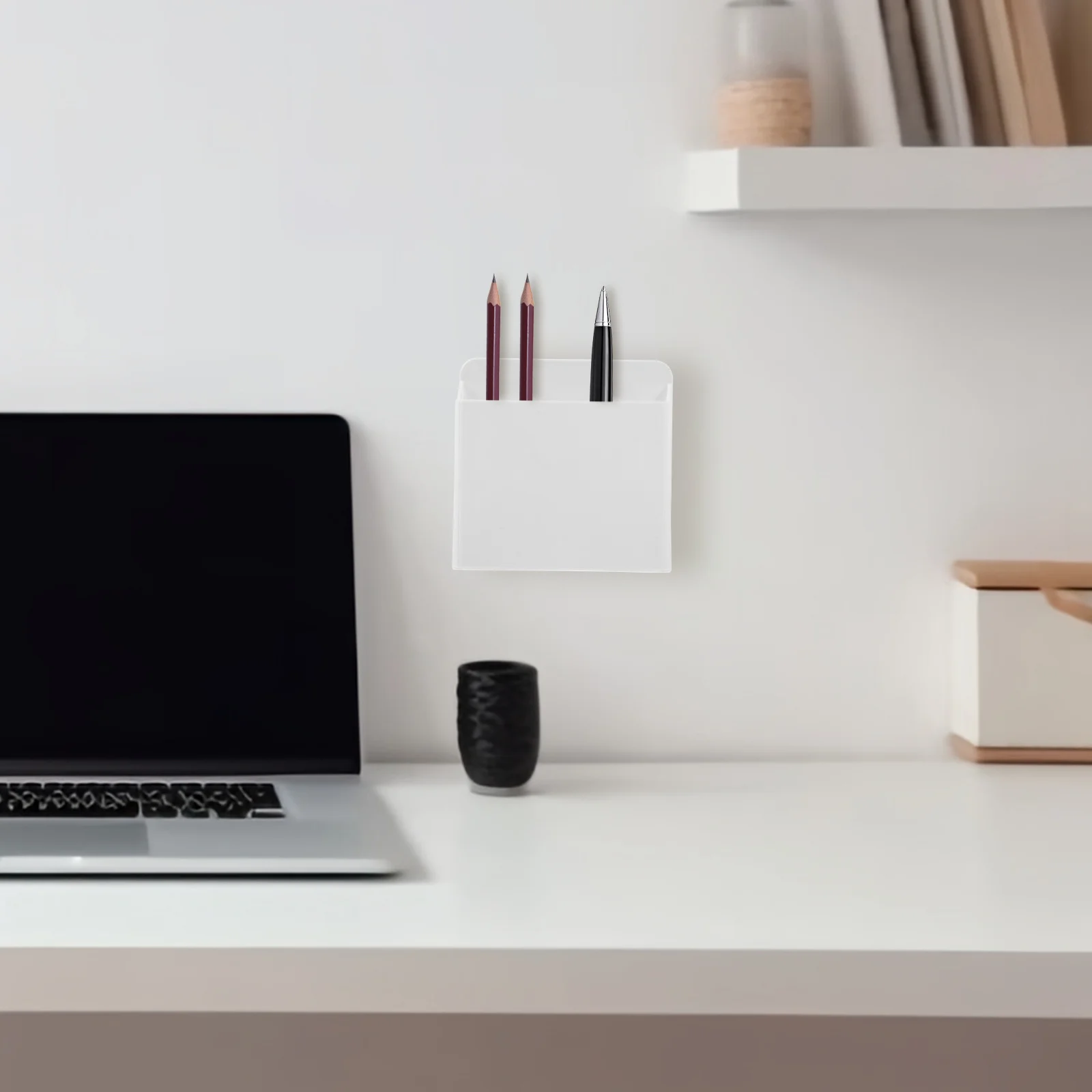 

2Pcs Marker Pen Holder ABS with Suction Cups Whiteboard Organizer Storage Box Pen Holder for Whiteboard Dry Erase Marker Holders