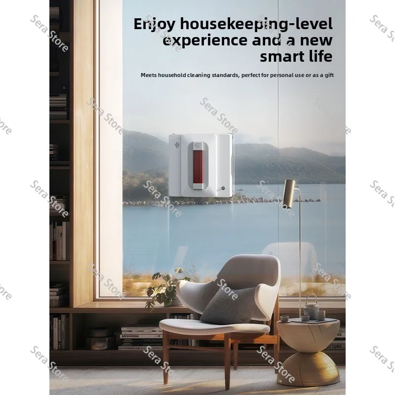 Fully automatic AI intelligent window cleaning robot glass cleaning electric household high-rise window external special device