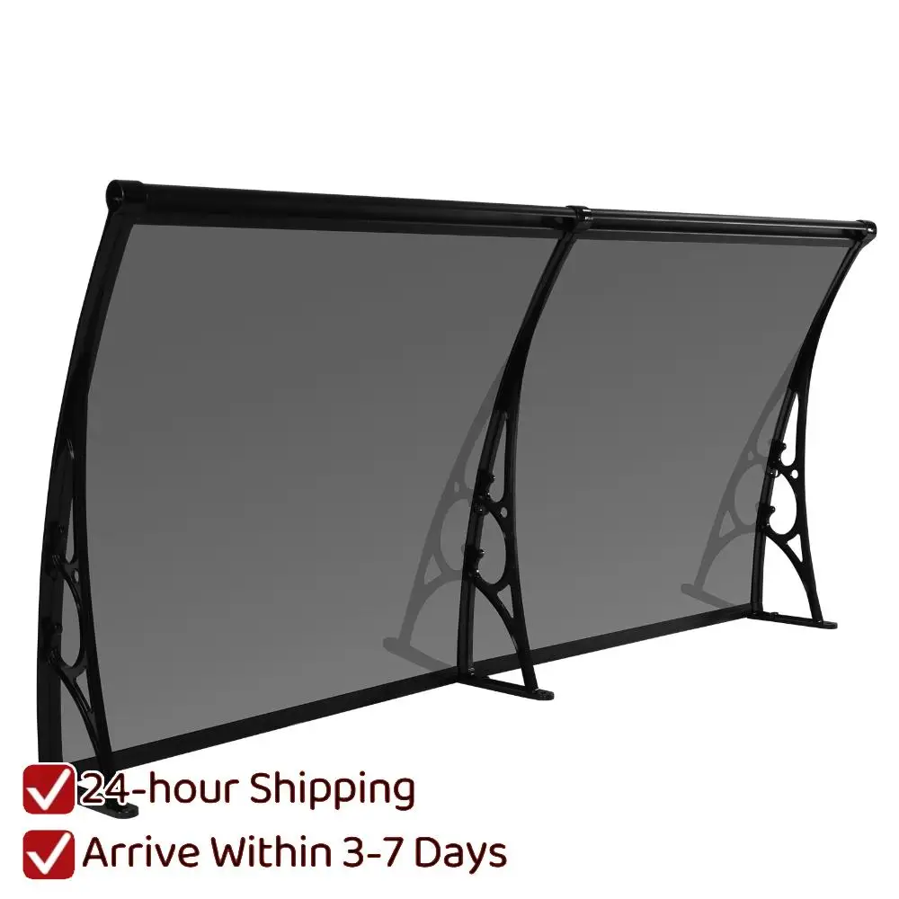 

Навес для входной двери с высокой несущей способностью, наружный, с дренажной системой для защиты от дождя, снега и солнца