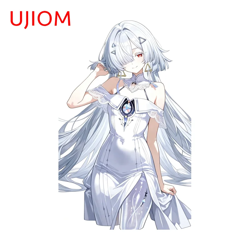 UJIOM Wuthering Waves Morney Wall Sticker Game Character Fanart Waterproof Vinyl Decal Fit For Air Conditioner Surfboard