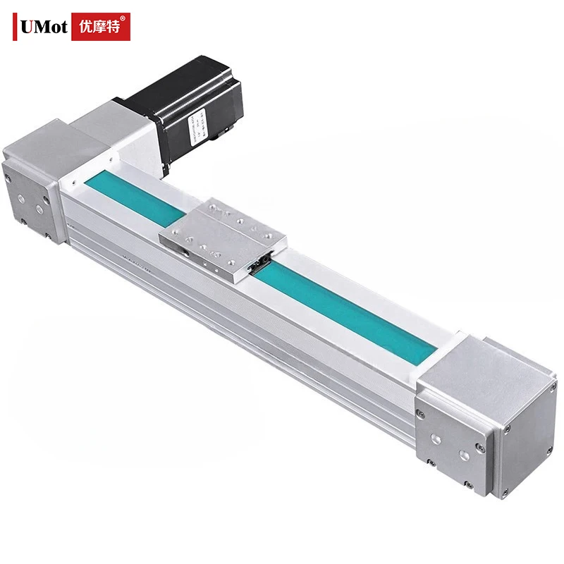 UMOT 60mm Travel 700mm Thrust 60N High Precision Synchronous Motion Belt Module Linear Robot for Automatic Print Reciprocating