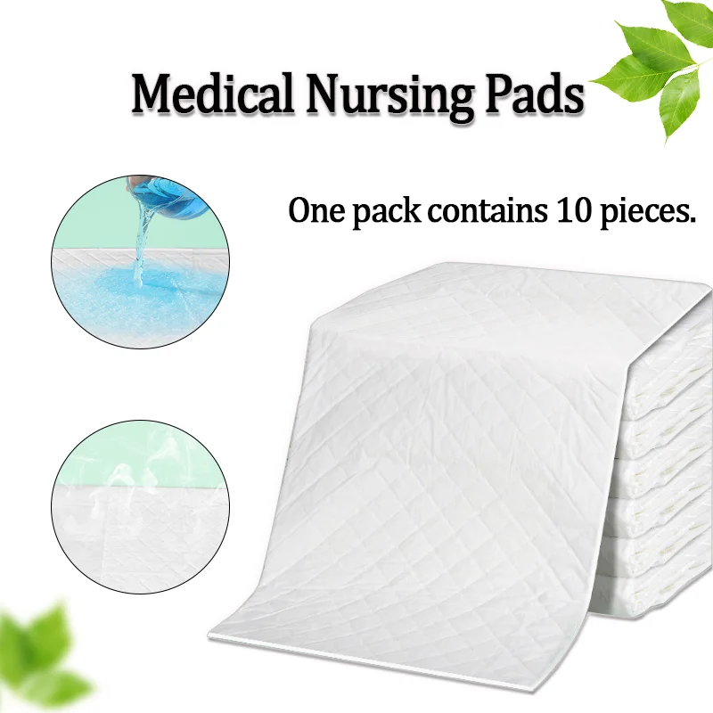 

10Pcs Medical Care Pads Disposable Mattresses Bedulcer Pads Special Postpartum Pads for Elderly