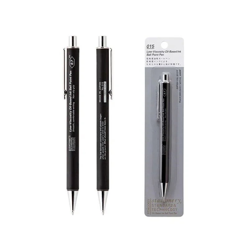 

Japan STALOGY Ballpoint Pen Anti-slip Handle 0.7 Low Viscosity Oil Ballpoint Pen 1PCS